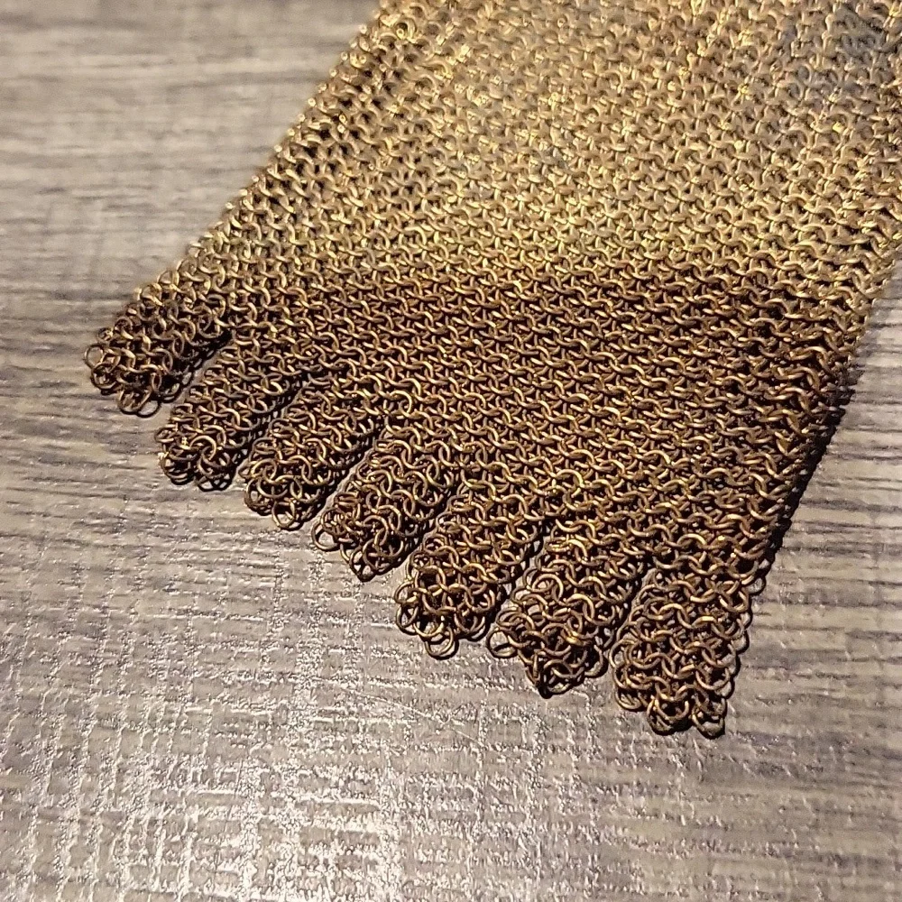 Whiting & Davis Mesh Chain Maille Antique Coin Purse/ GUC